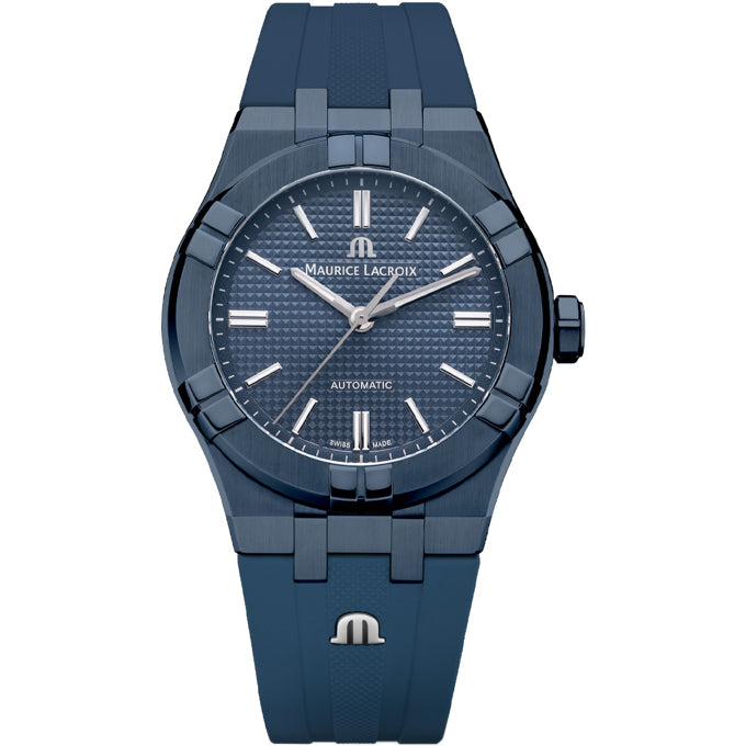 Maurice Lacroix AI6007-PVC00-430-4 Aikon Automatic 39mm Blue PVD Limited Edition