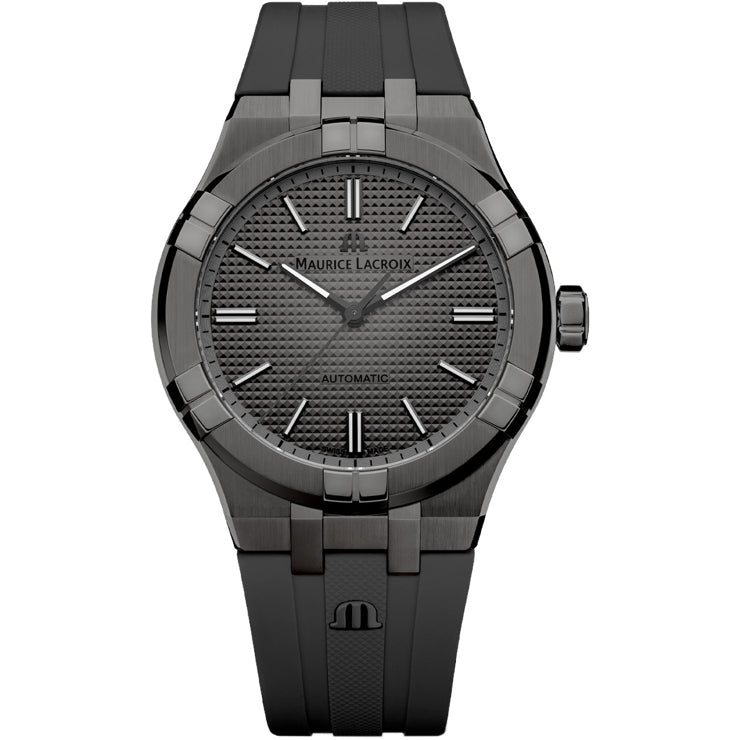 Maurice Lacroix AI6008-PVB00-330-2 Aikon Automatic 42mm Gunmetal PVD Limited Edition