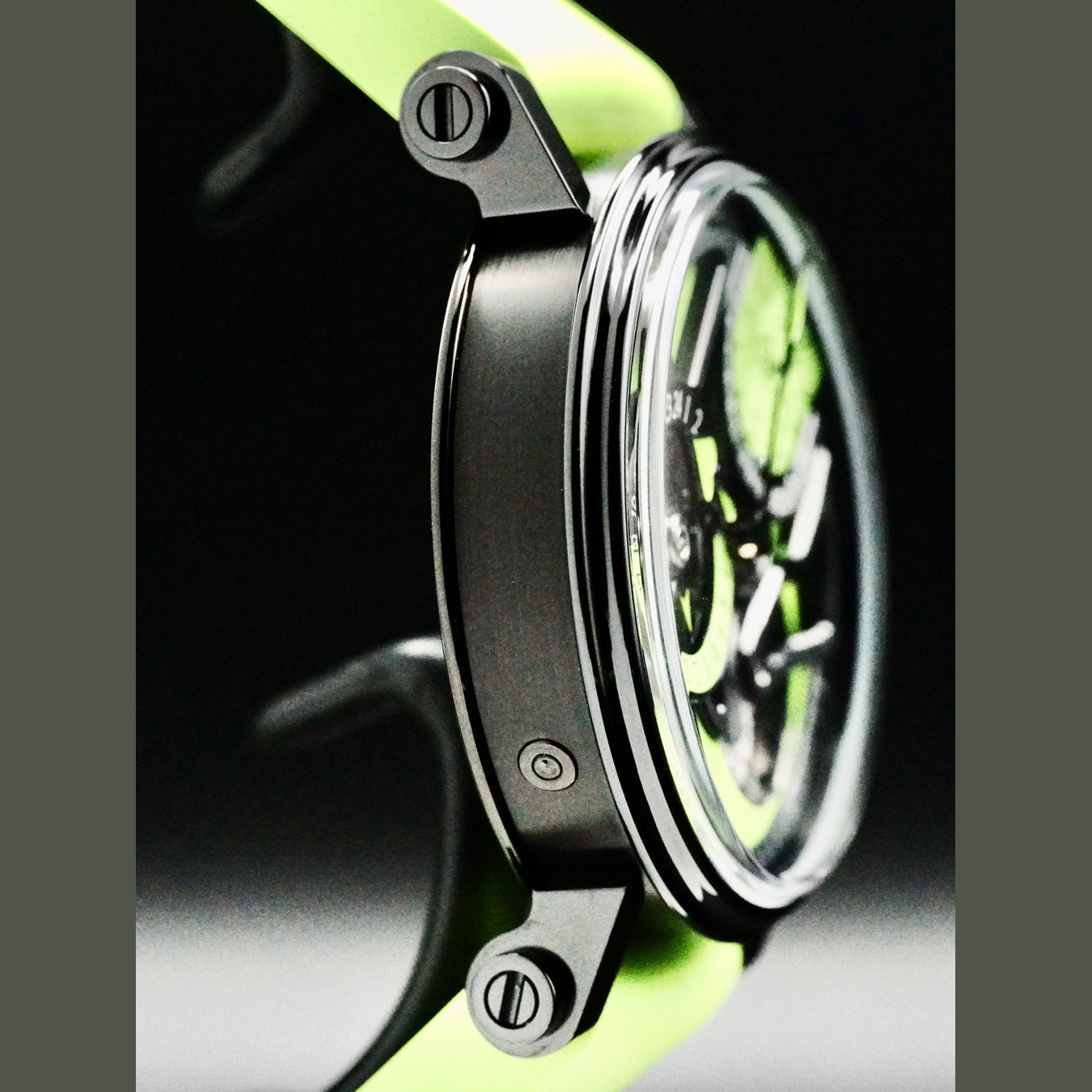 Speake Marin Dual Time Lime 38mm Limited Edition 413816390