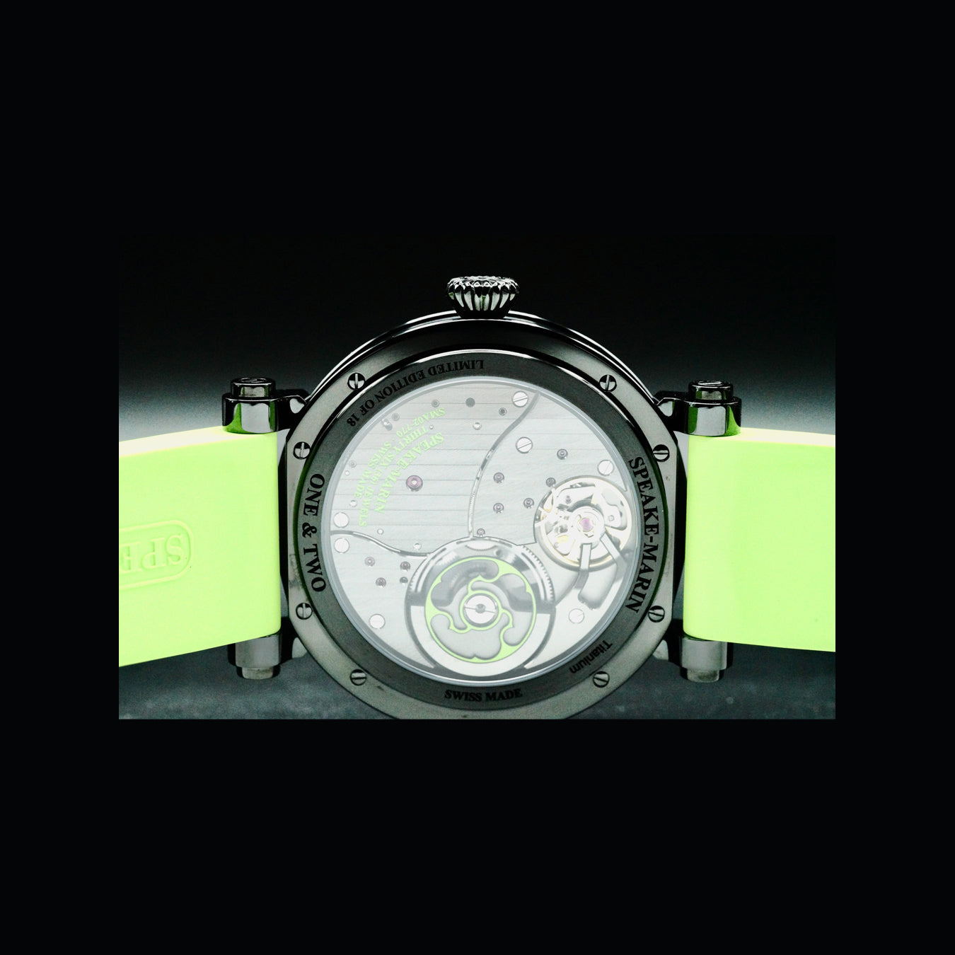 Speake Marin Dual Time Lime 42mm Limited Edition