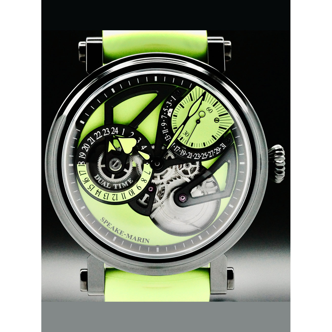 Speake Marin Dual Time Lime 42mm Limited Edition