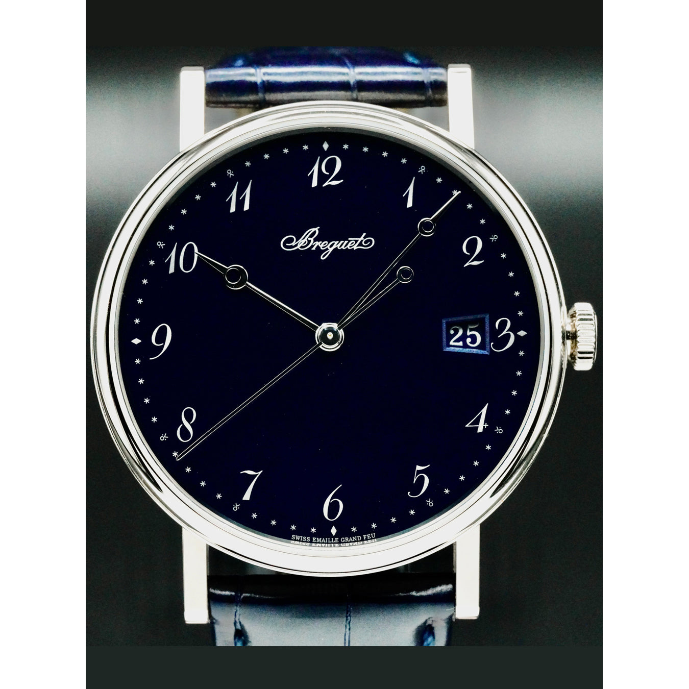 Breguet 5177BB/2Y/9V6 Classique 5177 Grand Feu Blue Enamel