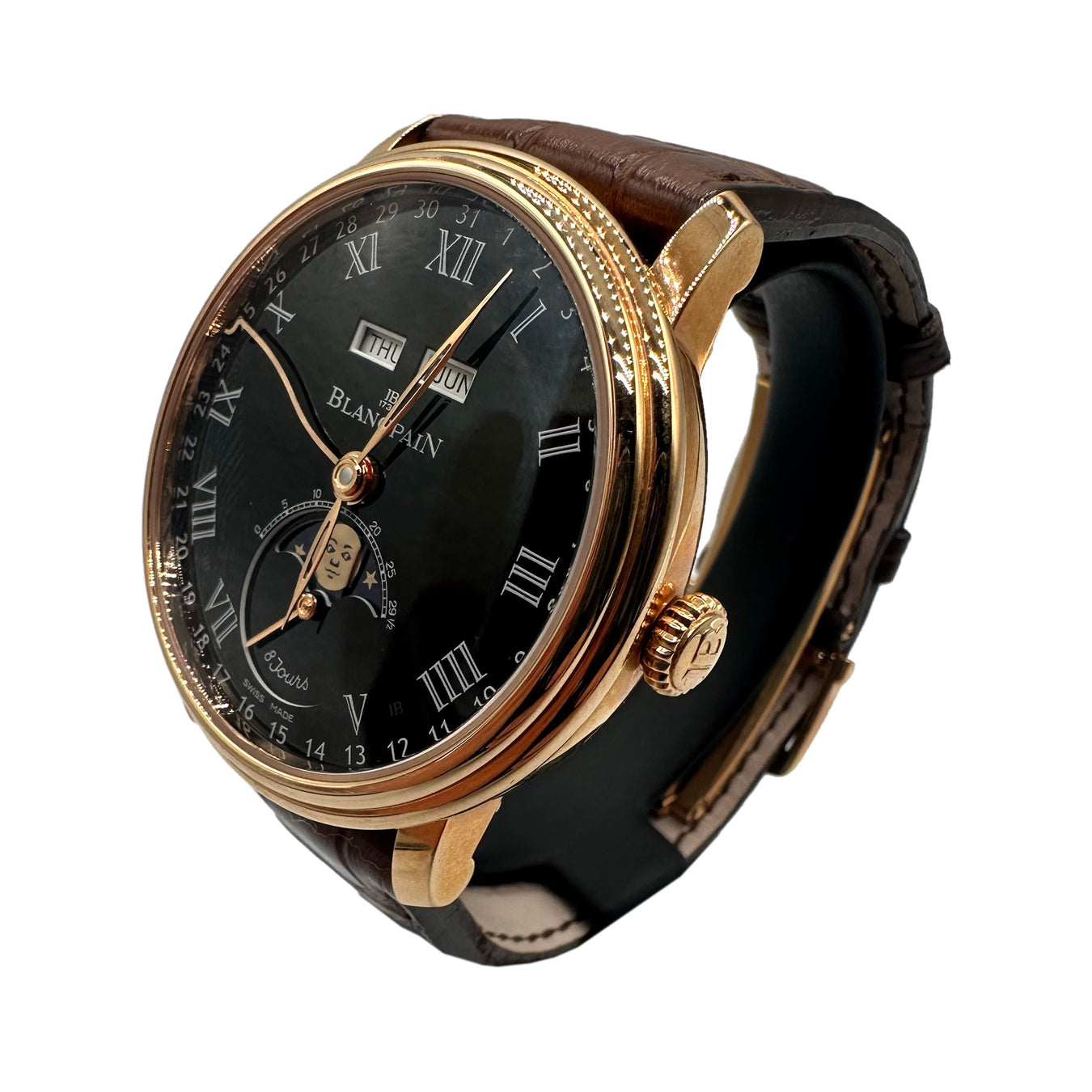 Blancpain Villeret 8 Day Complete Calendar 6639-3637-55B