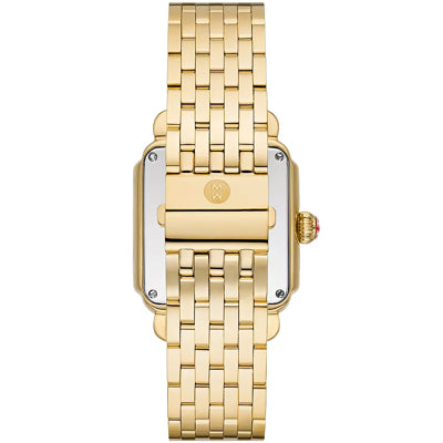 Michele Deco Madison 18K Gold Diamond Watch MWW06T000161