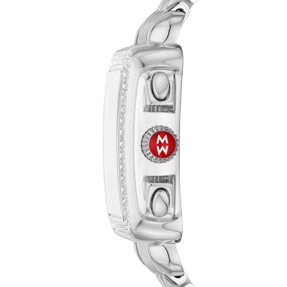 Michele Deco Stainless Diamond Watch MWW06A000775