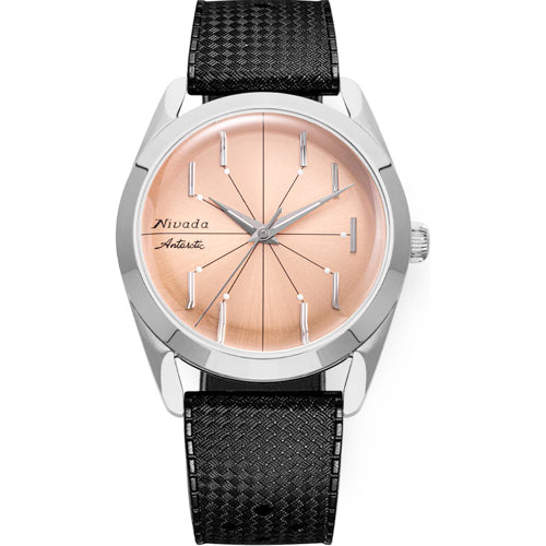 Nivada Grenchen 32050A01 Antarctic Spider Salmon No Date