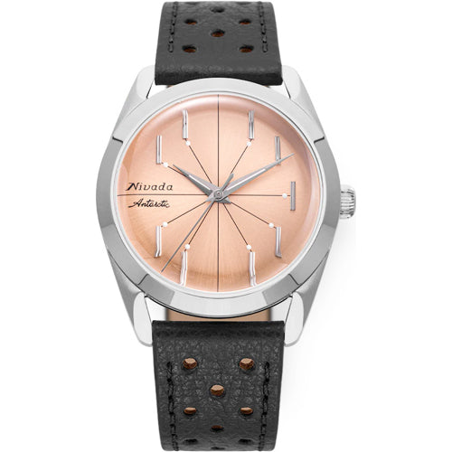 Nivada Grenchen 32050A10 Antarctic Spider Salmon No Date