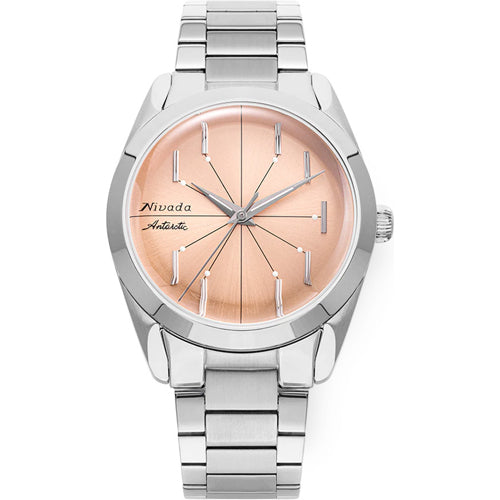 Nivada Grenchen 32050A20 Antarctic Spider Salmon No Date