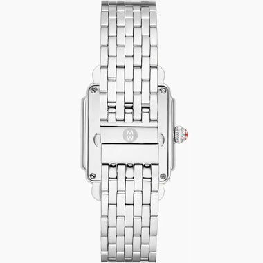 Michele Deco Mid Stainless Diamond Dial Watch MWW06V000002