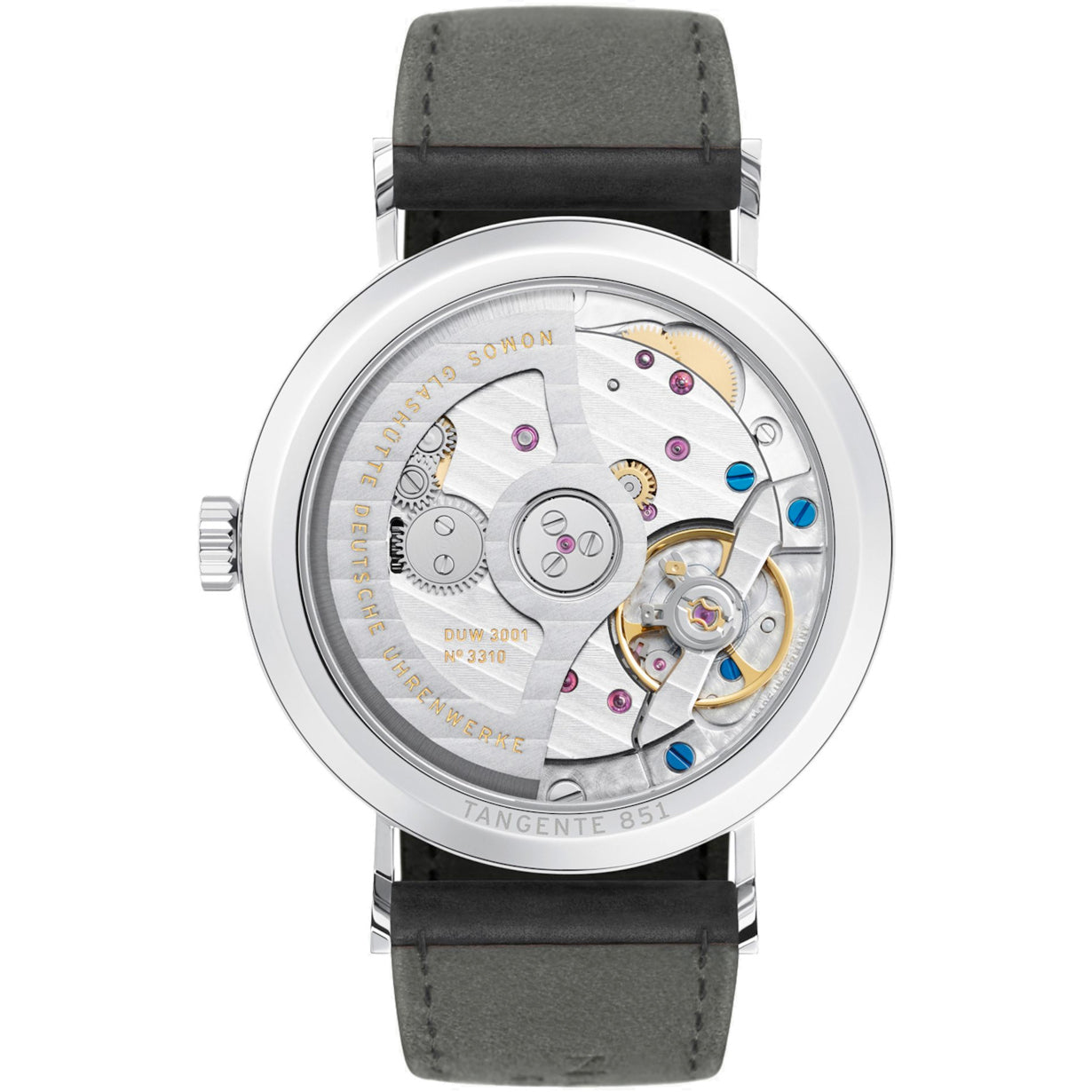 NOMOS Glashütte Tangente Neomatik Platinum Gray