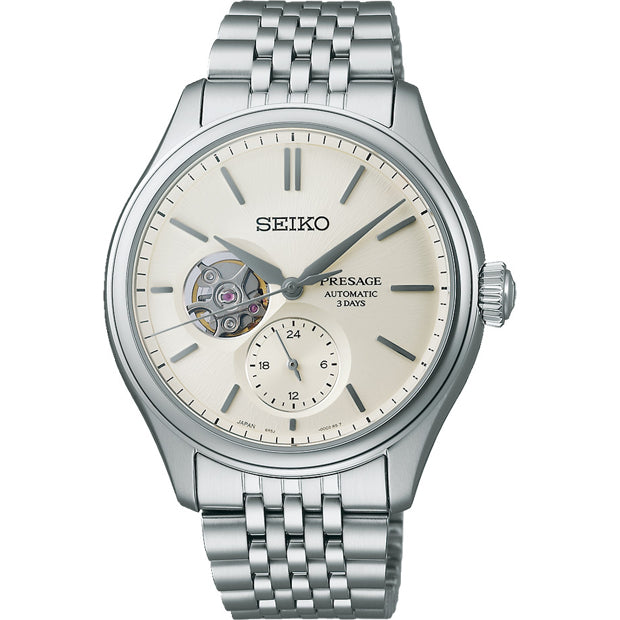 Seiko SPB469 Presage Classic Semi-Skeleton Shiroiro