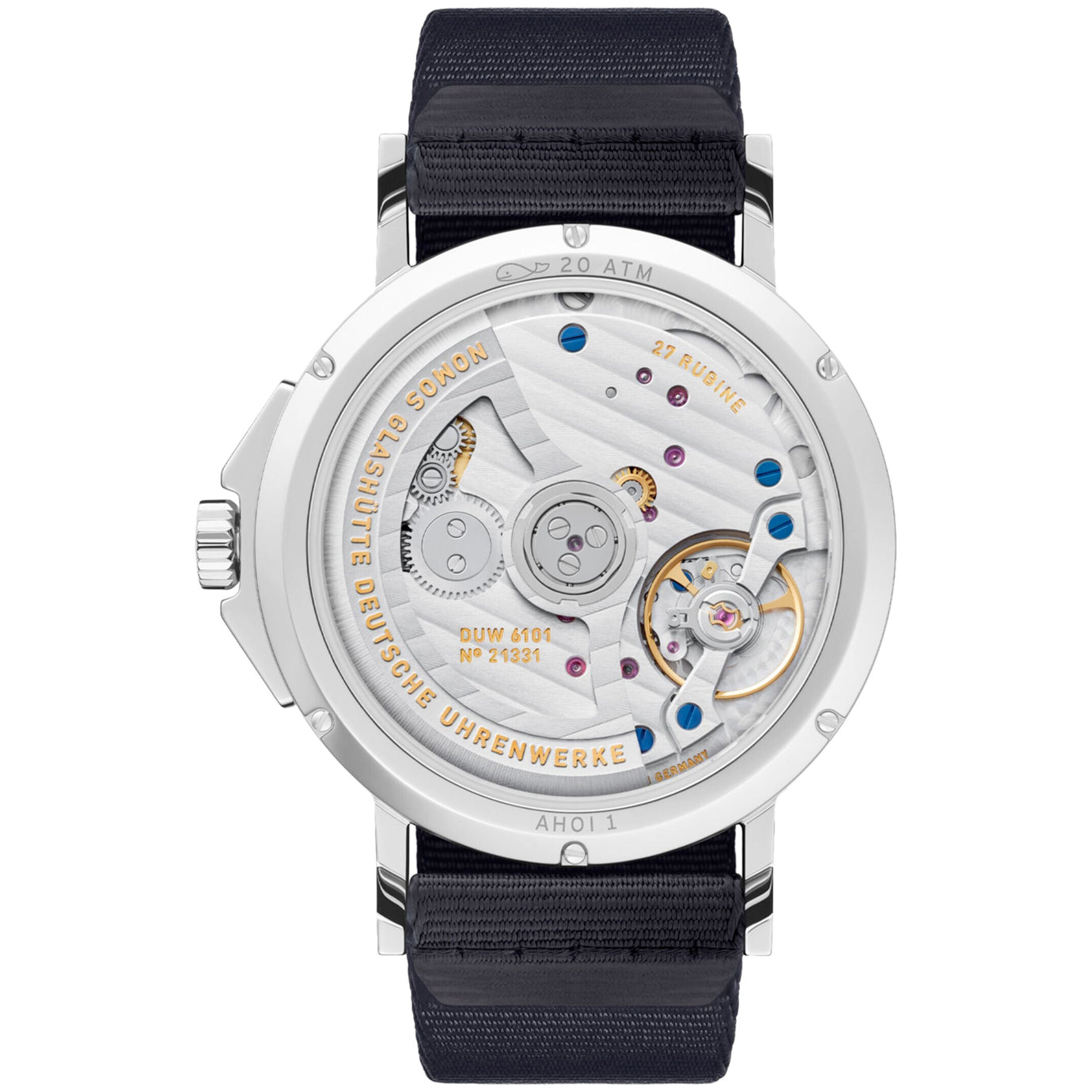 NOMOS Glashütte Ahoi Neomatik 38 Date Sky