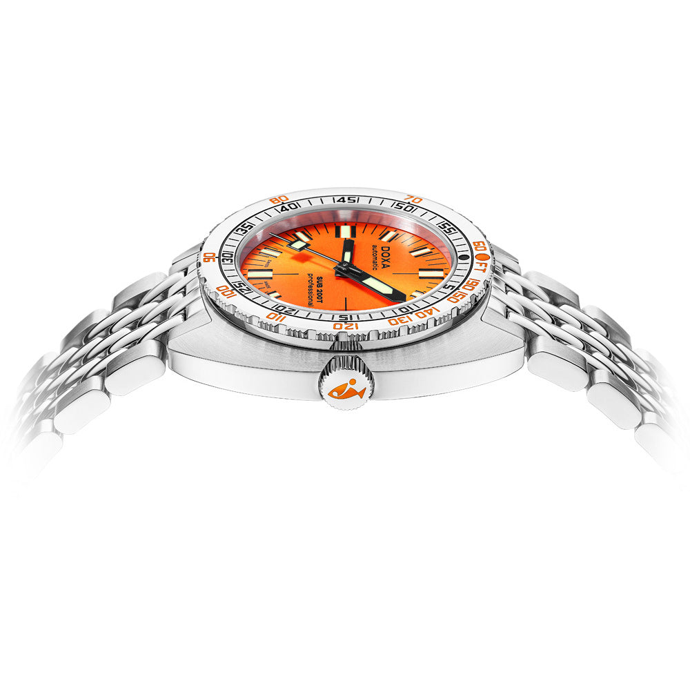 DOXA SUB 200T 804.10.351S.10 Professional Sunray Dial