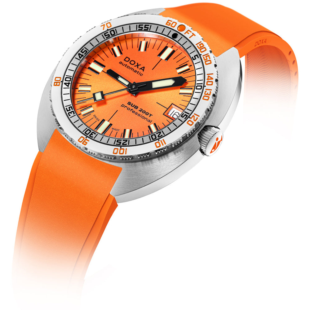 DOXA SUB 200T 804.10.351S.21 Professional Sunray Dial