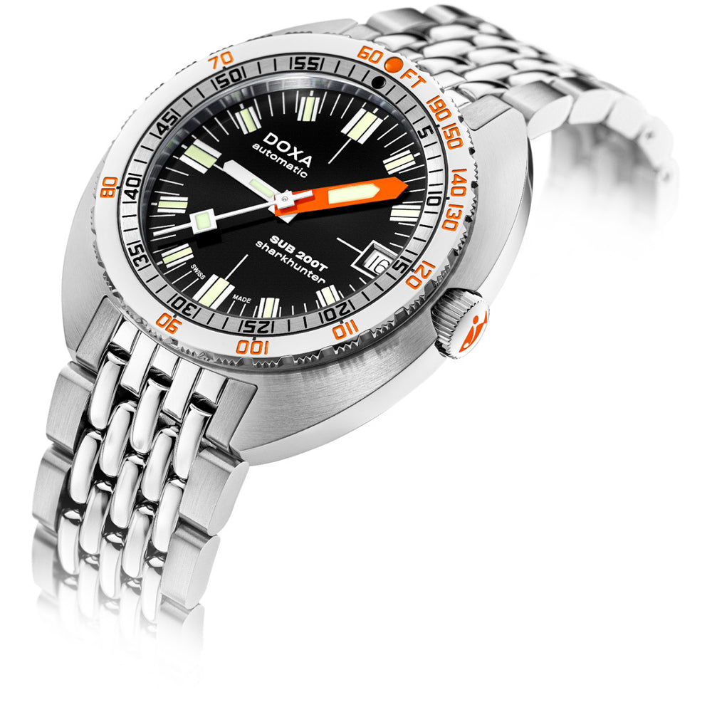 DOXA SUB 200T 804.10.101.10 Sharkhunter Iconic Dial