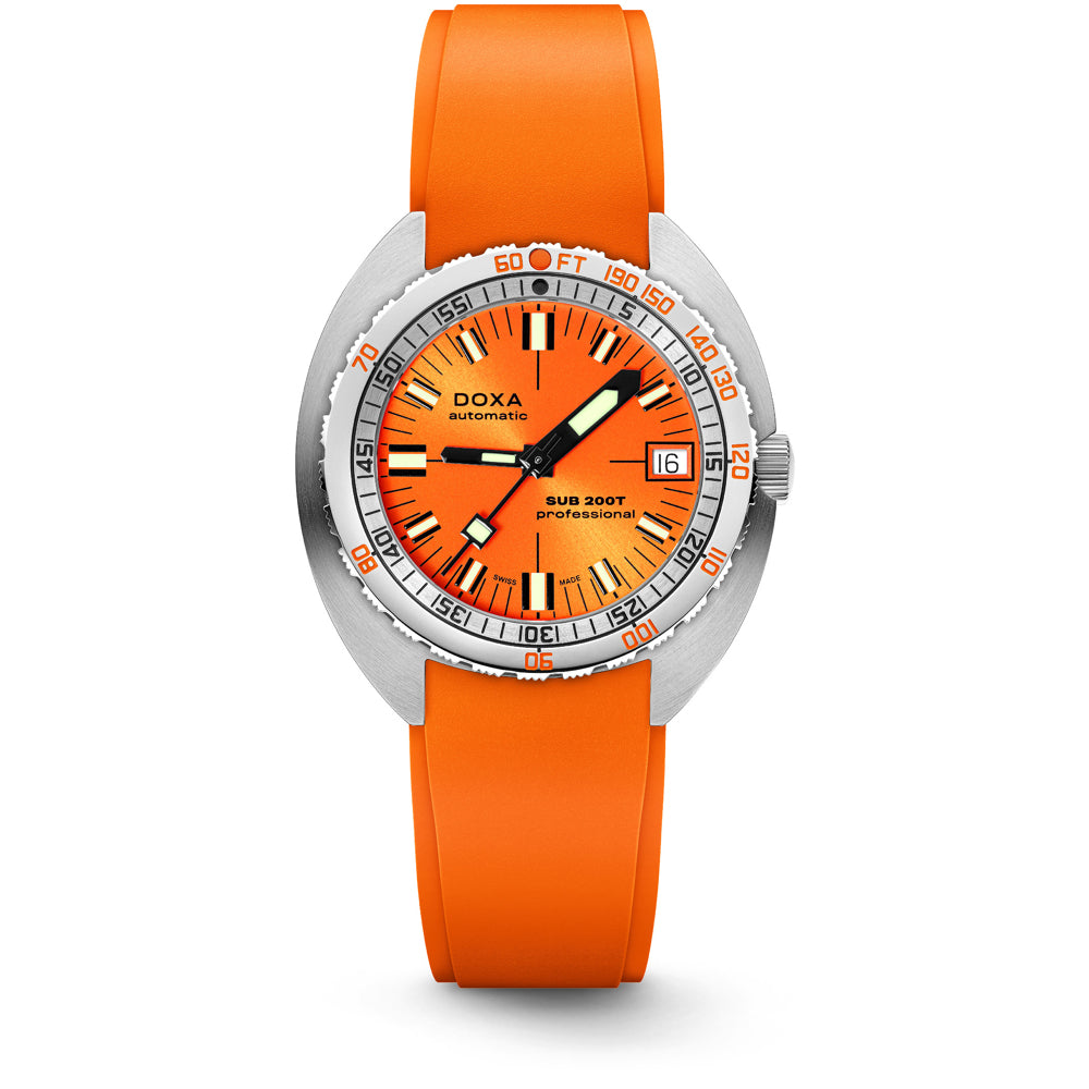 DOXA SUB 200T 804.10.351S.21 Professional Sunray Dial