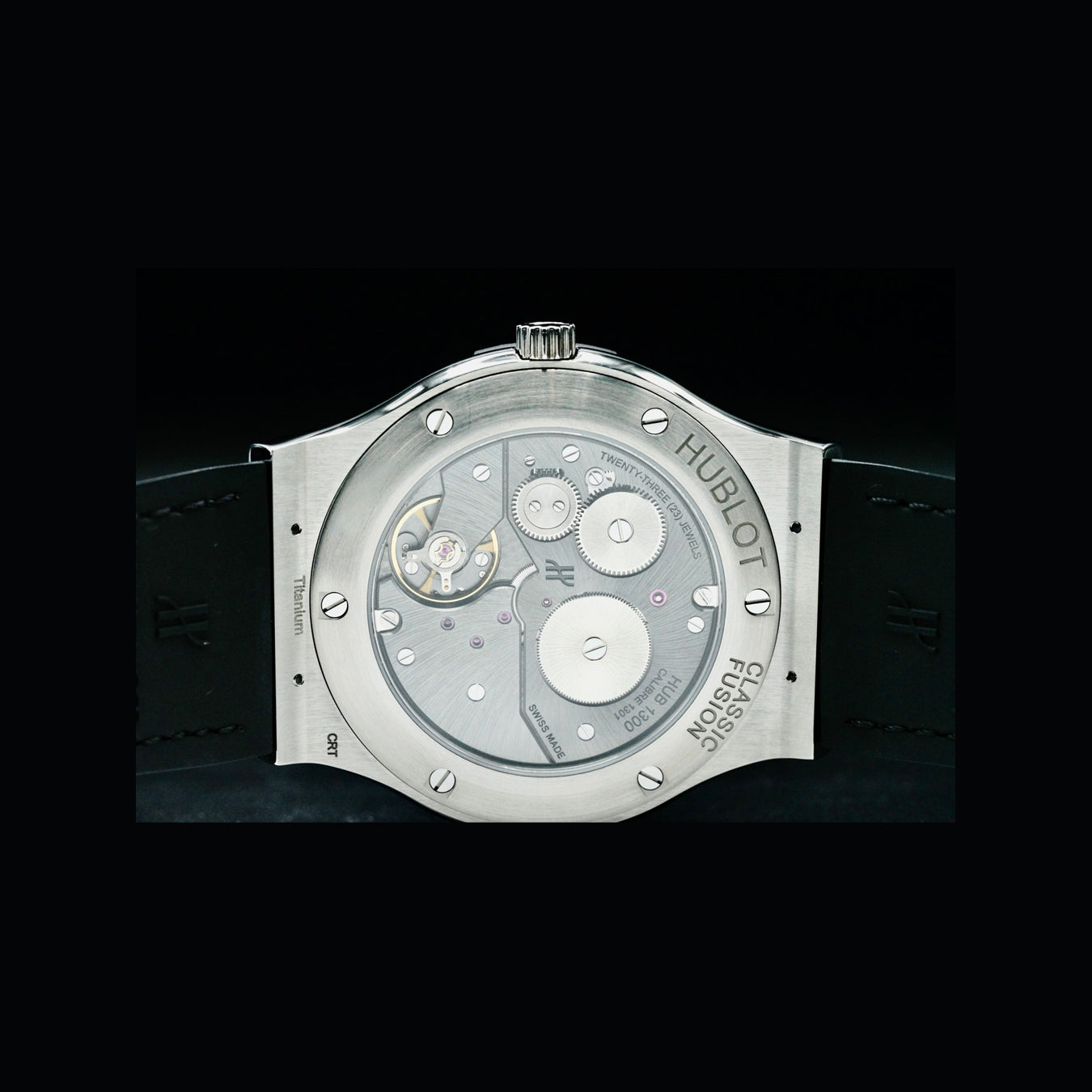 Hublot 515.NX.1270.LR Classic Fusion Classico Ultra-Thin Titanium Black Shiny Dial
