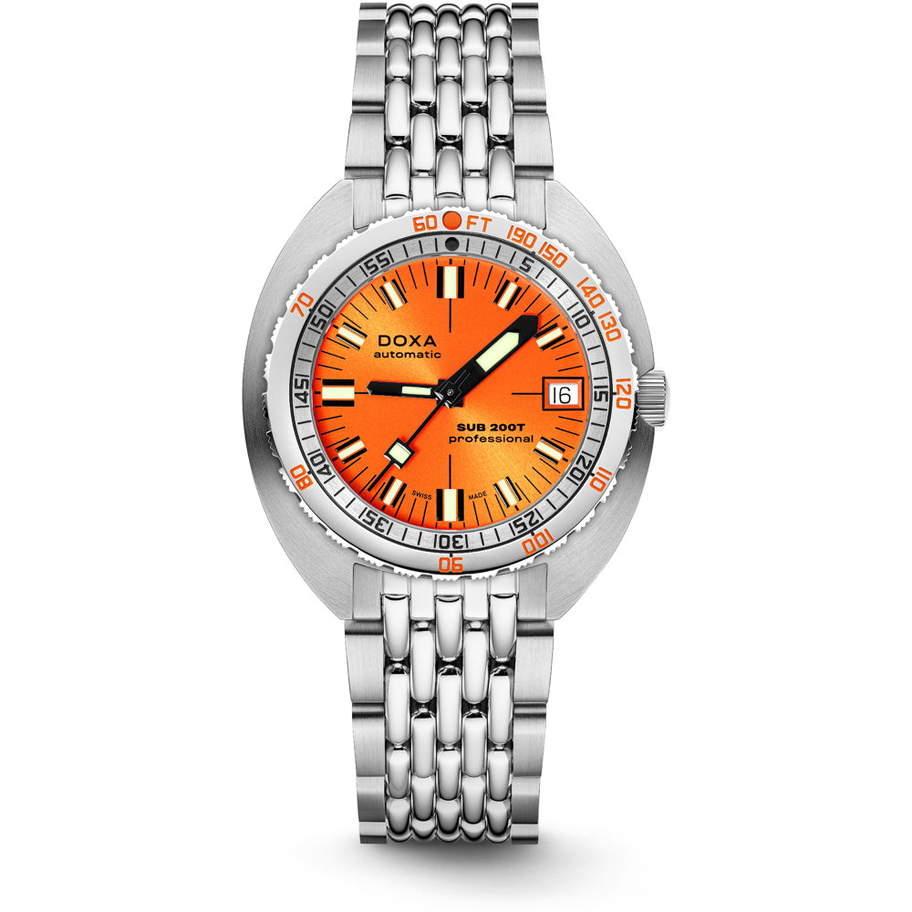 DOXA SUB 200T 804.10.351S.10 Professional Sunray Dial