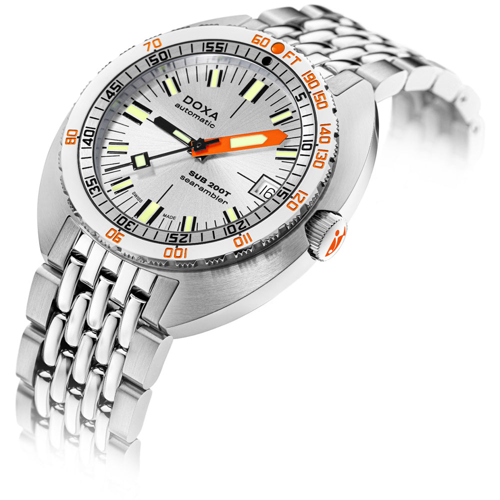 DOXA SUB 200T 804.10.021.10 Searambler Sunray Dial