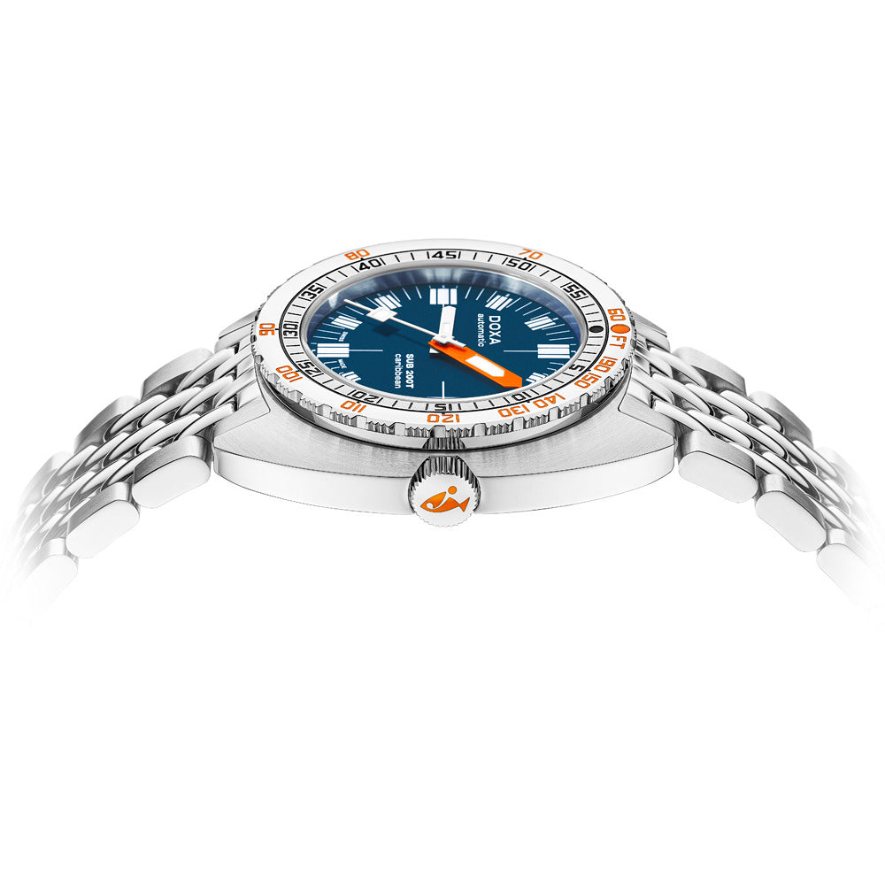 DOXA SUB 200T 804.10.201.10 Caribbean Iconic Dial