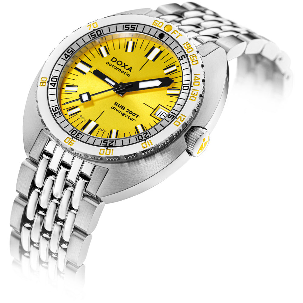 DOXA SUB 200T 804.10.361S.10 Divingstar Sunray Dial