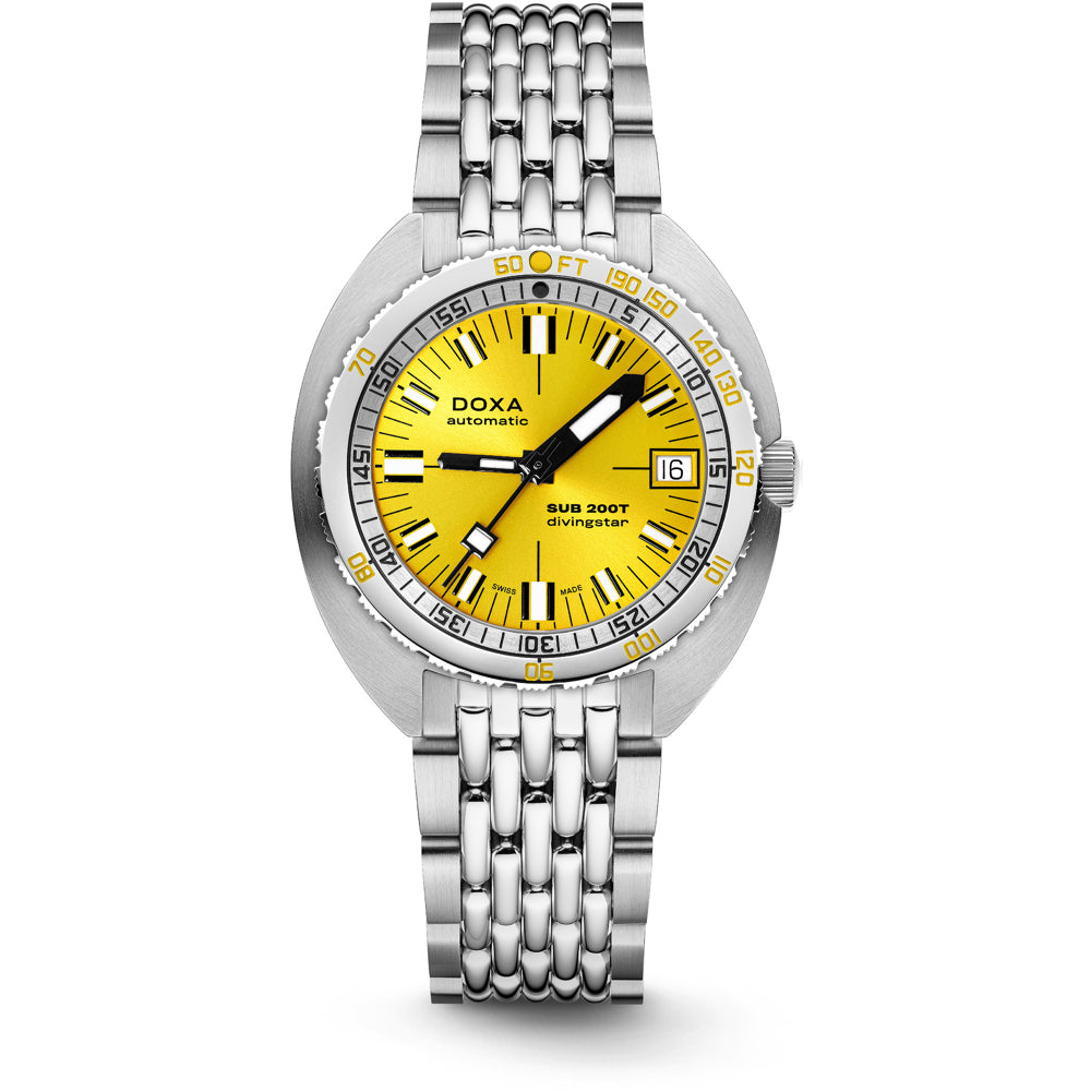 DOXA SUB 200T 804.10.361S.10 Divingstar Sunray Dial