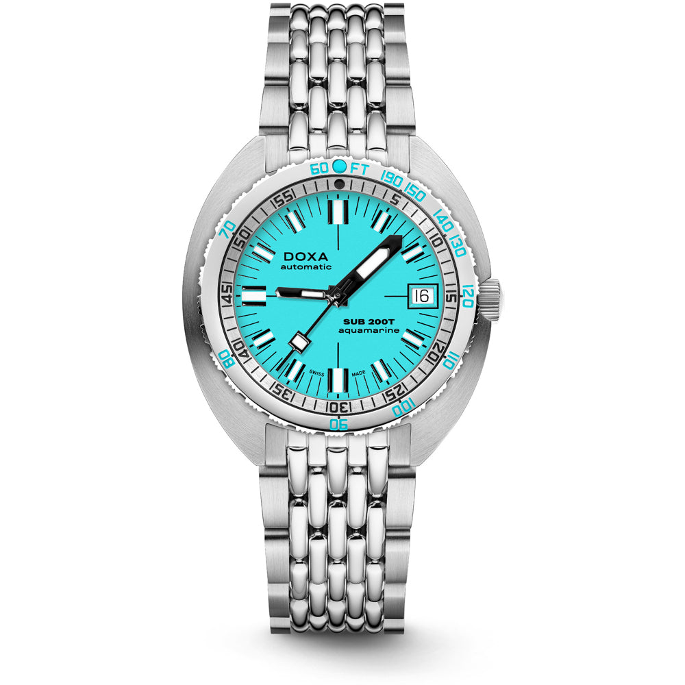 DOXA SUB 200T 804.10.241.10 Aquamarine Iconic Dial