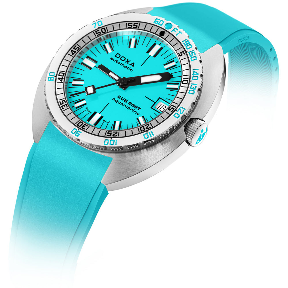 DOXA SUB 200T 804.10.241.25 Aquamarine Iconic Dial