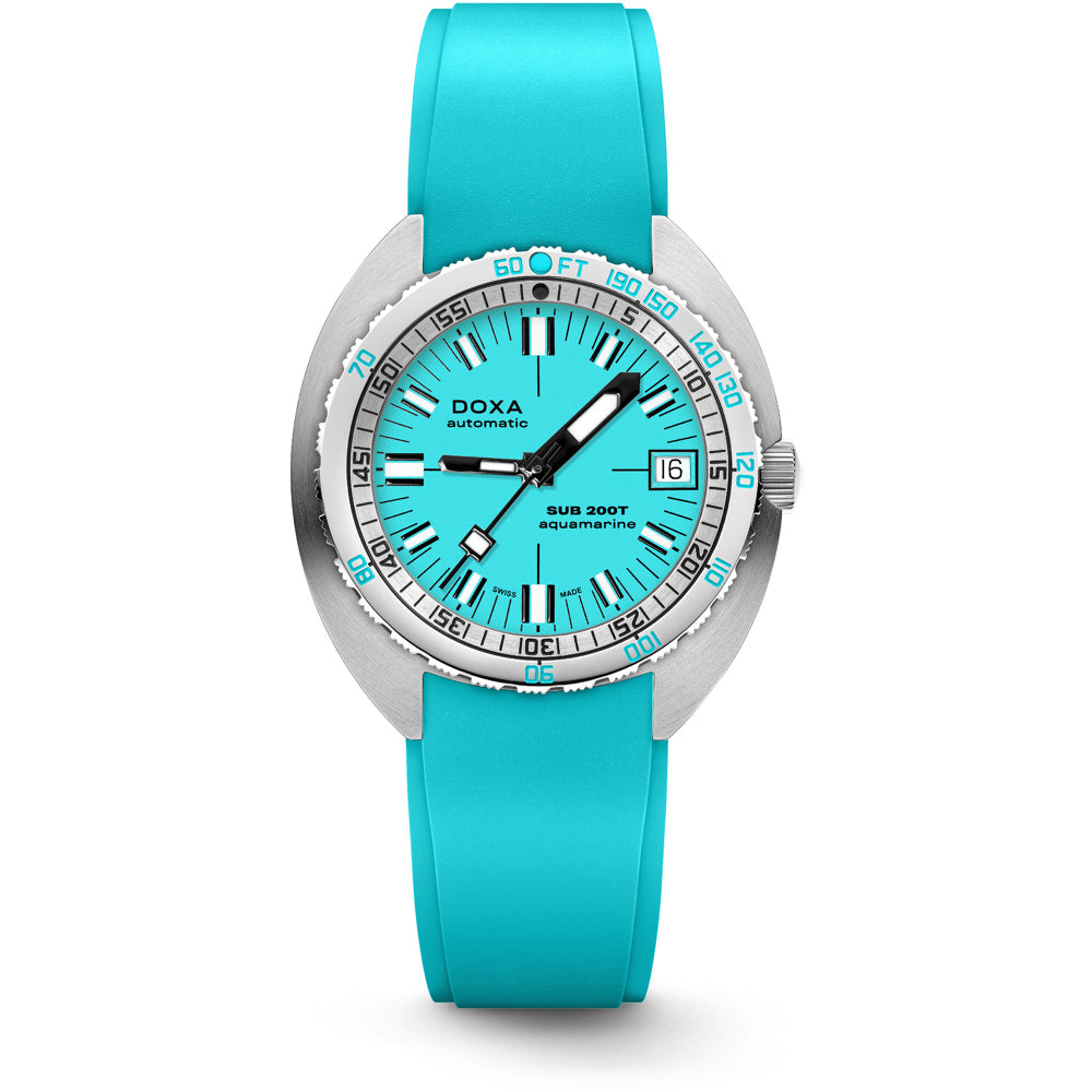 DOXA SUB 200T 804.10.241.25 Aquamarine Iconic Dial