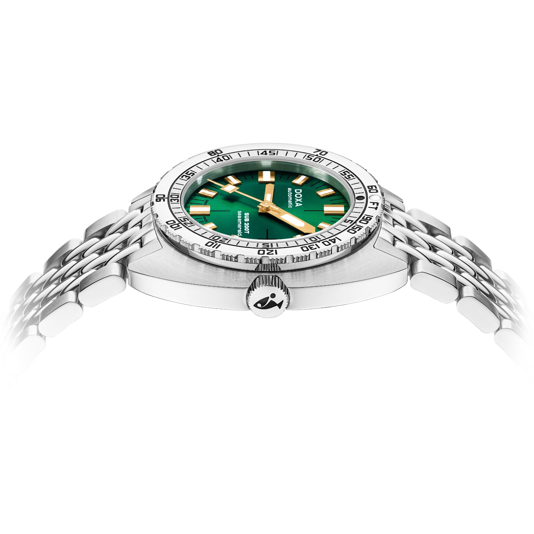 DOXA SUB 200T 804.10.131S.10 Sea Emerald Sunray Dial