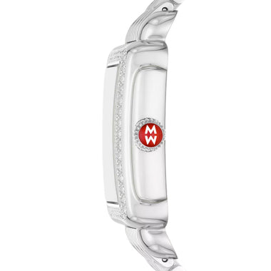 Michele Deco Madison Mid Stainless Diamond Watch MWW06G000001