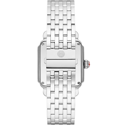 Michele Deco Madison Stainless Diamond Dial Watch MWW06T000141