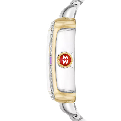 Limited Edition Deco Baguette Charmante Two-Tone 18K Gold-Plated Diamond Watch MWW06T000263