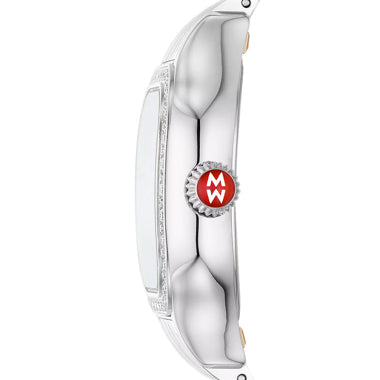 Michele Meggie Diamond Stainless Steel Watch MWW33B000001