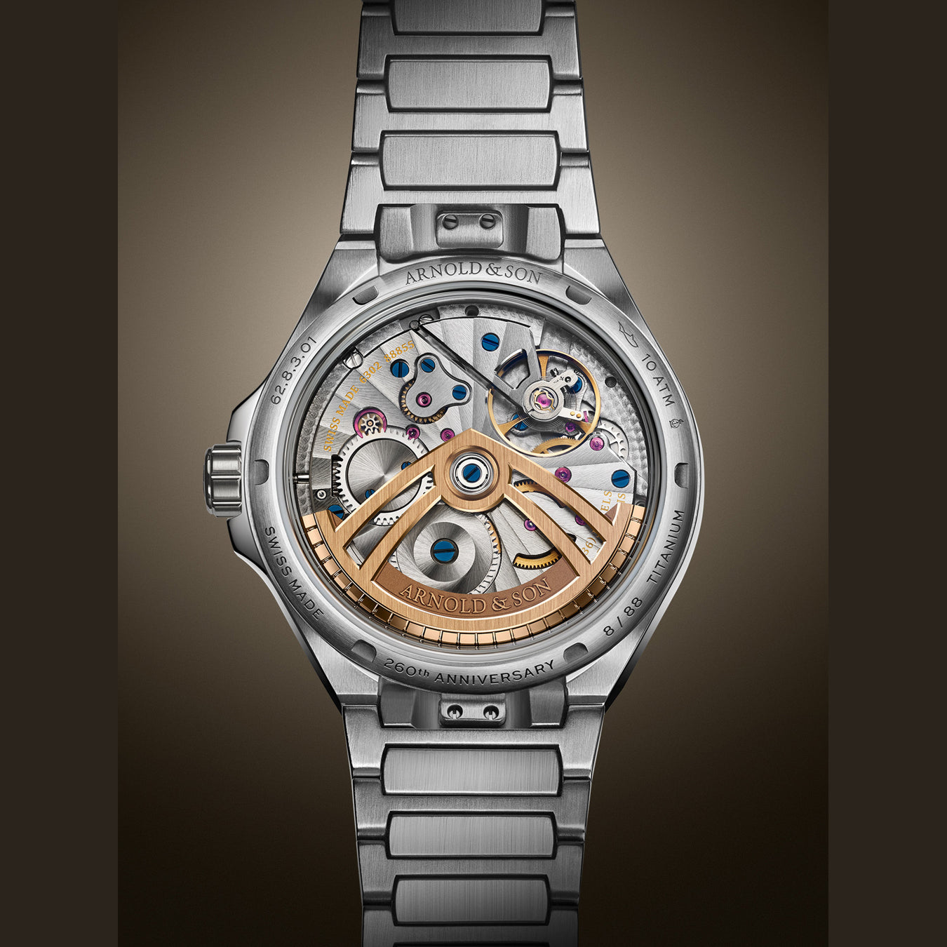 Arnold & Son Longitude Titanium Kingsand Gold Limited Edition