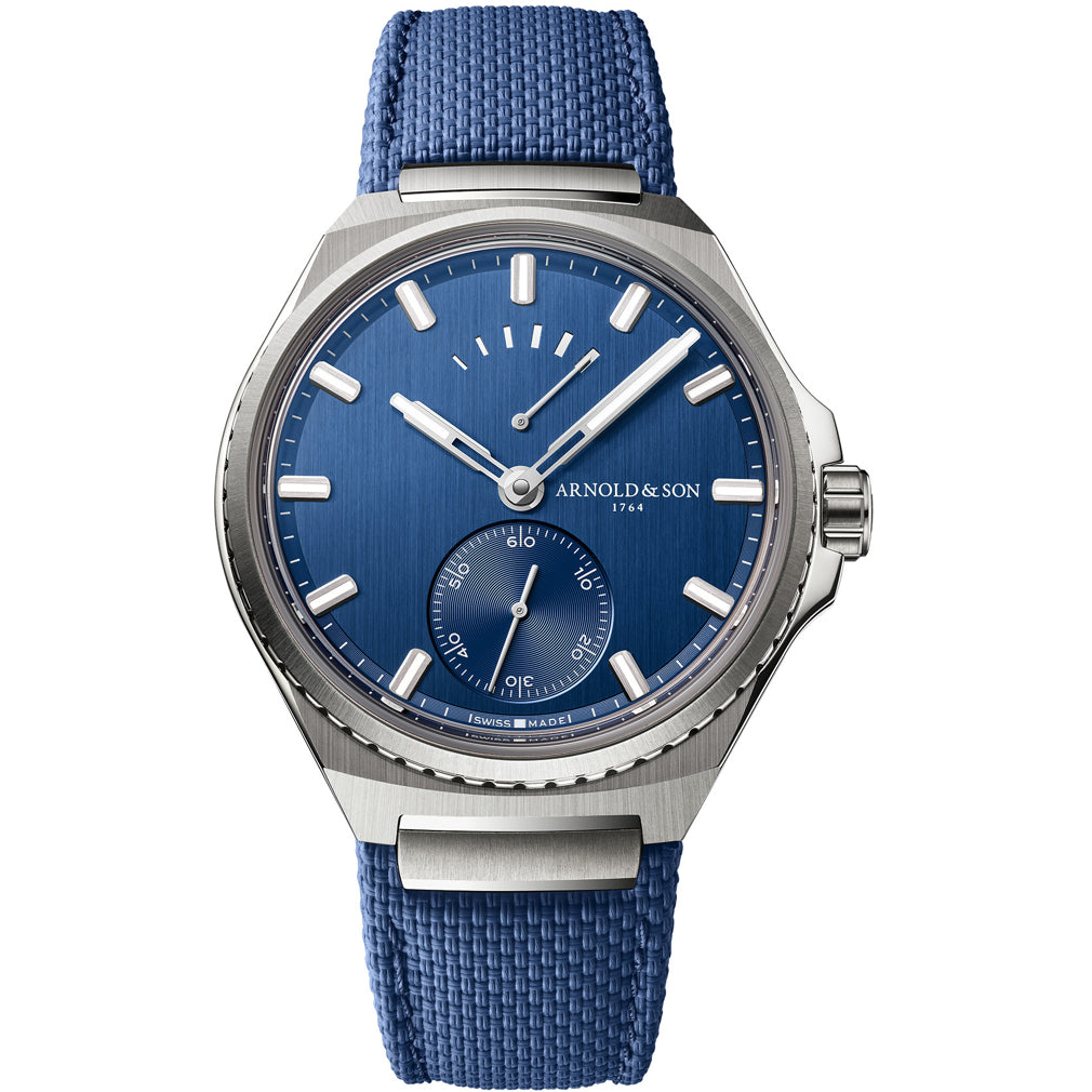 Arnold & Son Longitude Titanium Ocean Blue