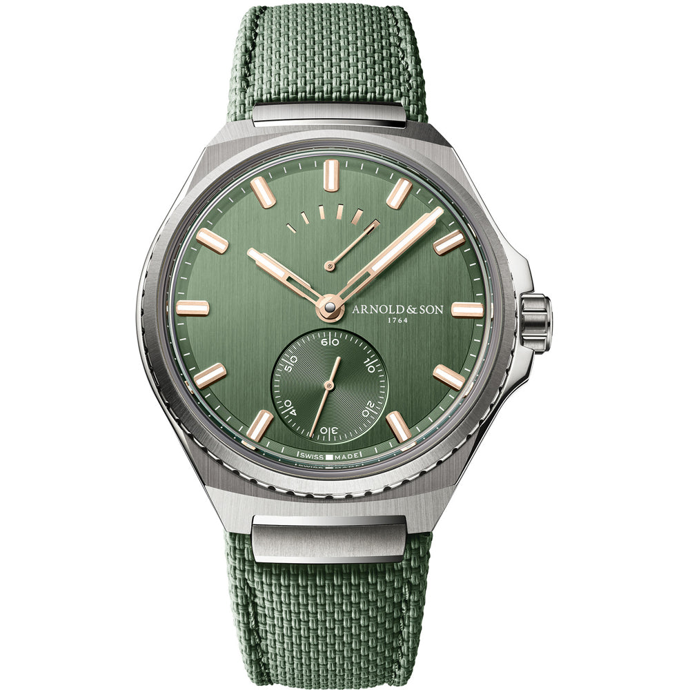 Arnold & Son Longitude Titanium Fern Green