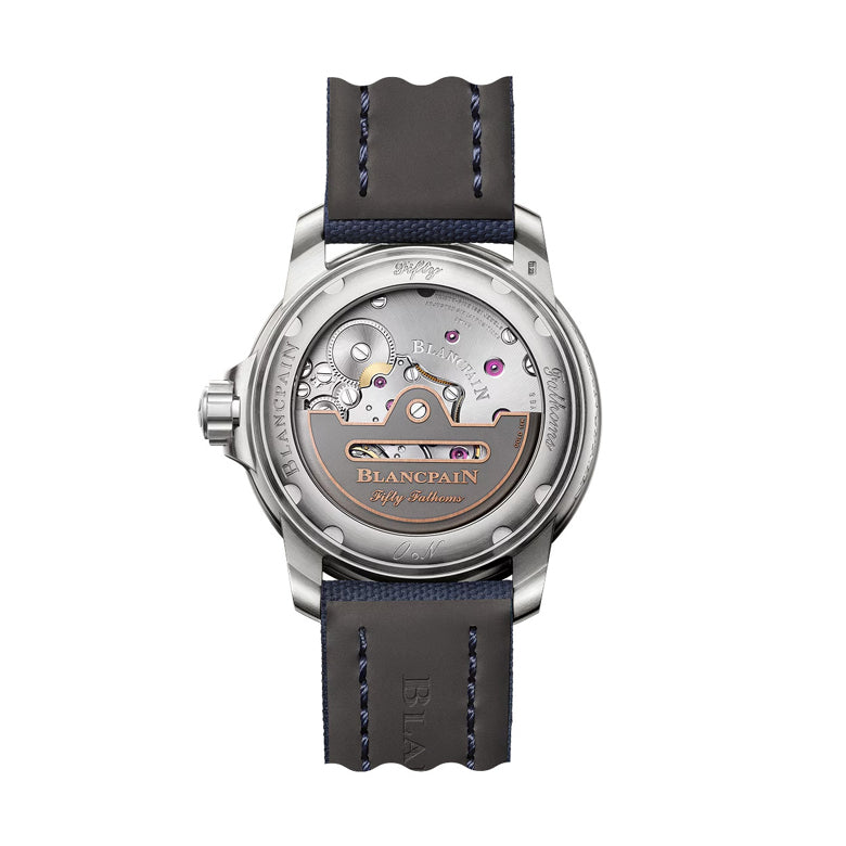 Blancpain 5010 12B40 O52B Fifty Fathoms Automatic 42mm Blue Dial