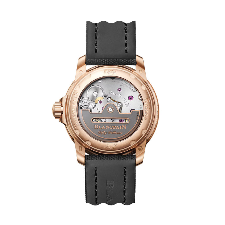 Blancpain 5010 36B30 B52A Fifty Fathoms Automatic 42mm Black Dial