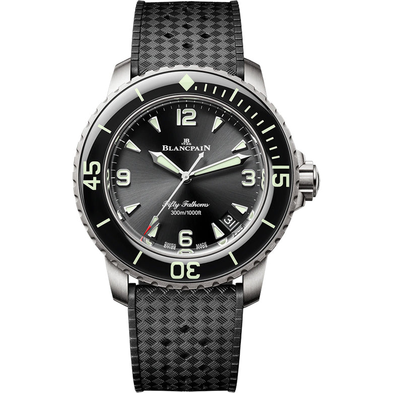 Blancpain 5010 12B30 B64B Fifty Fathoms Automatic 42mm Black Dial