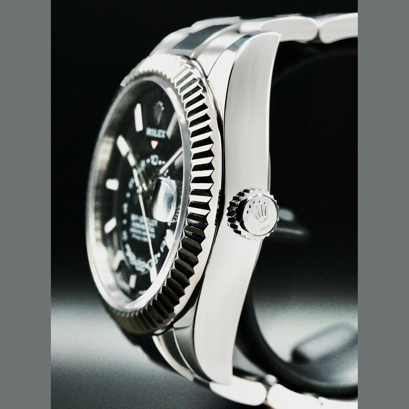 Rolex 326934 SkyDweller Black Dial