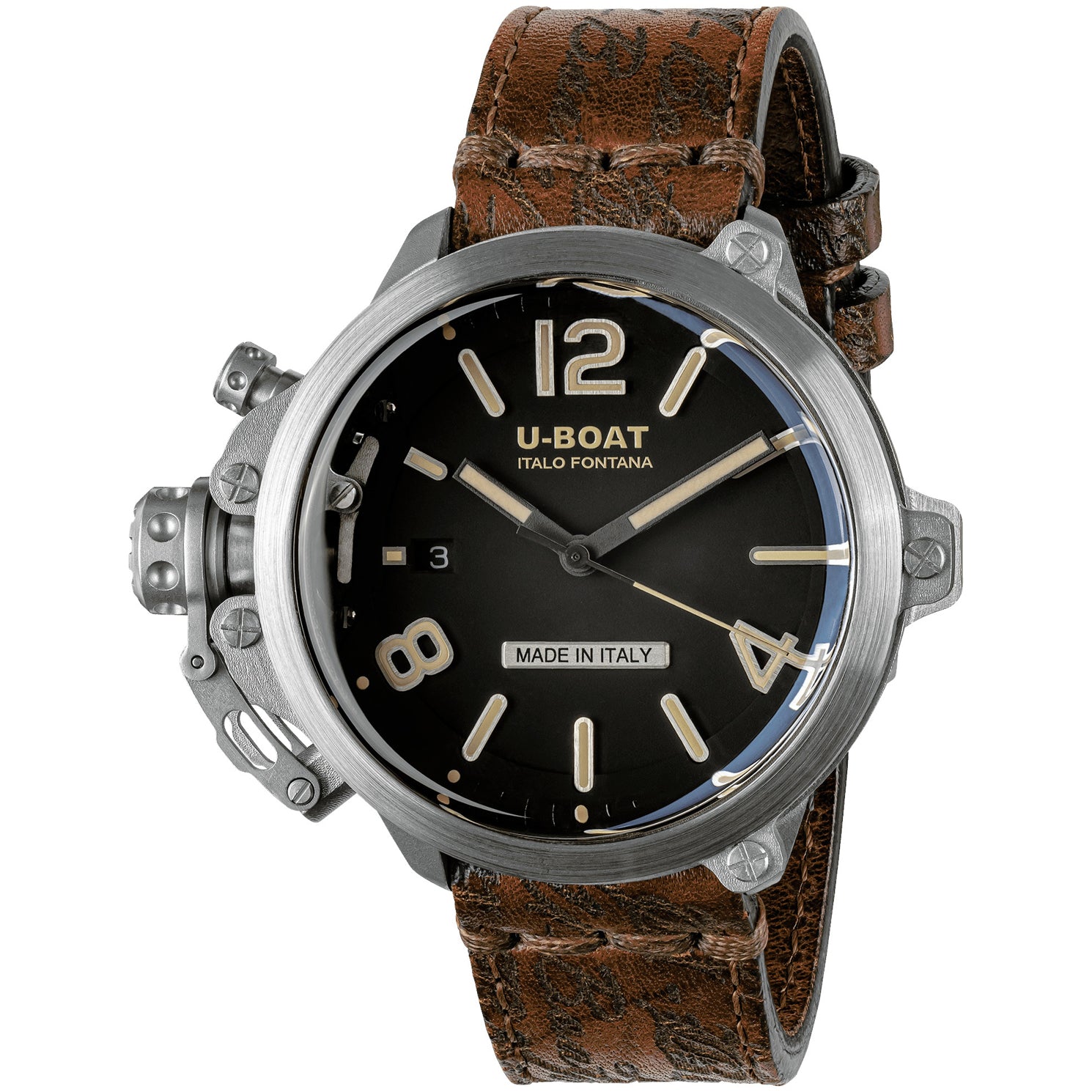 U-Boat 8809 Capsule 45mm SS BK BE