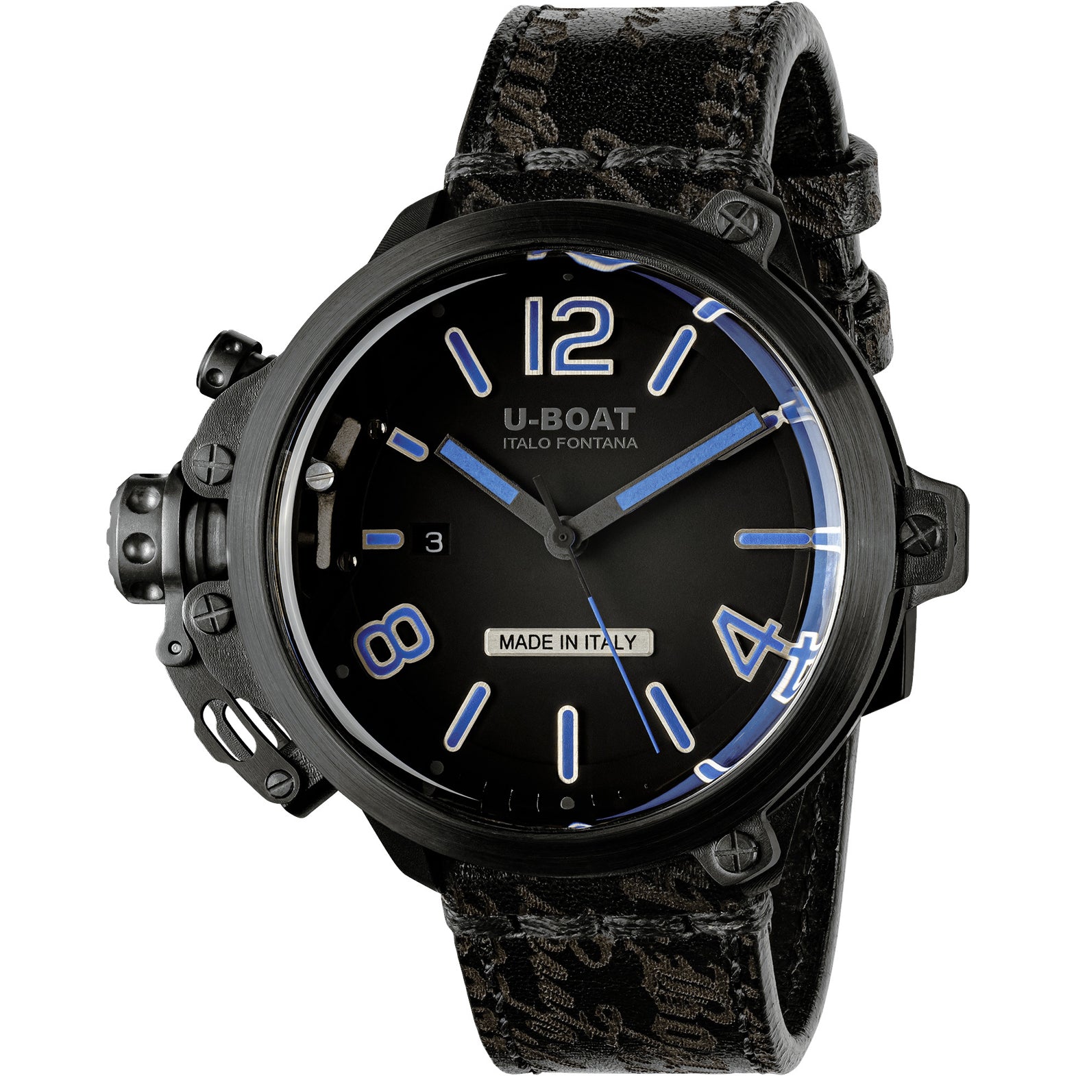 U-Boat 8806 Capsule 50mm PVD BK BL