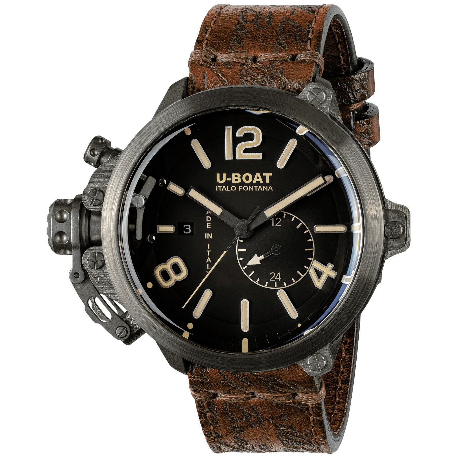 U-Boat 8805 Capsule 50mm Titanium BK BE