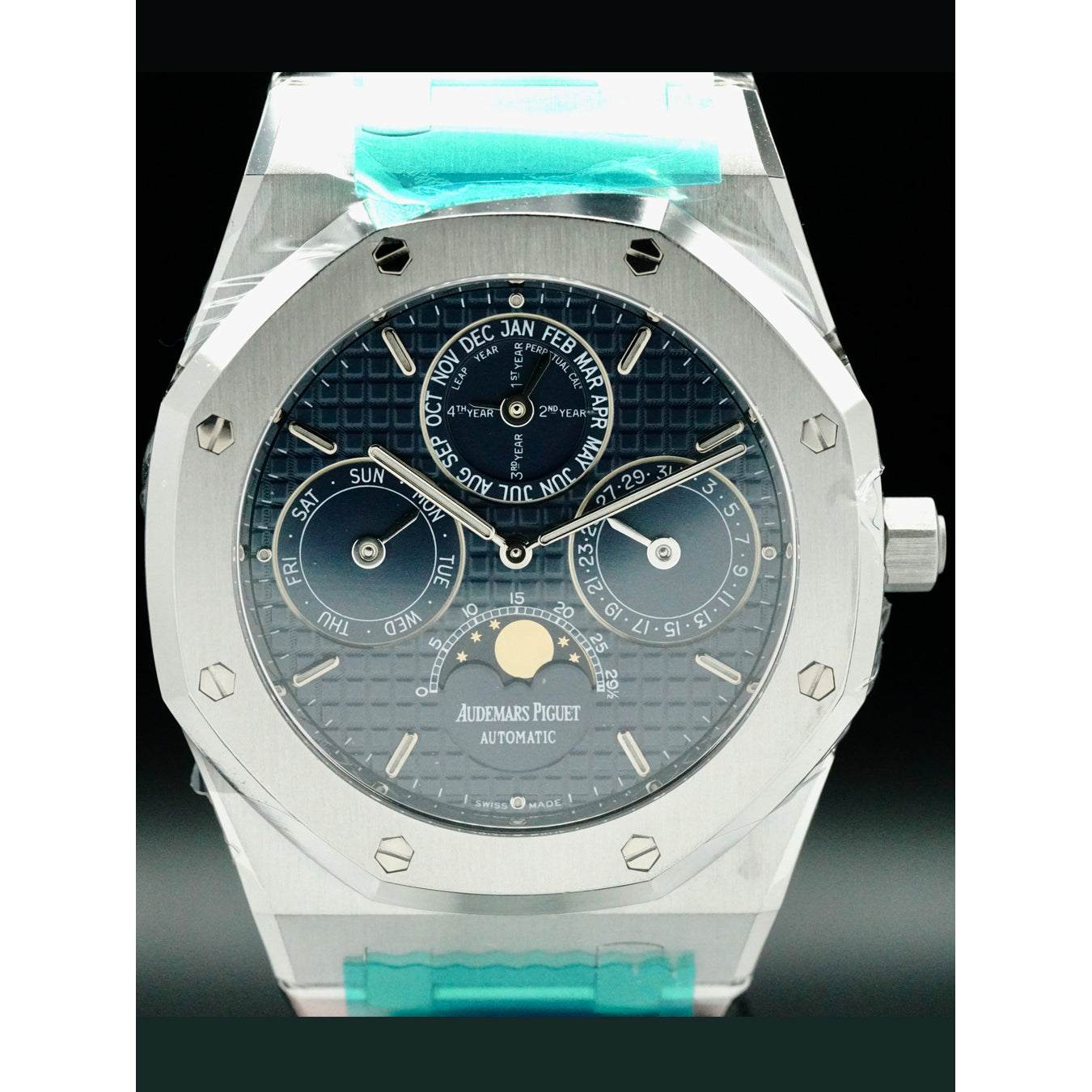 Audemars Piguet 25820ST.OO.0944ST.04 Royal Oak Perpetual SS Blue