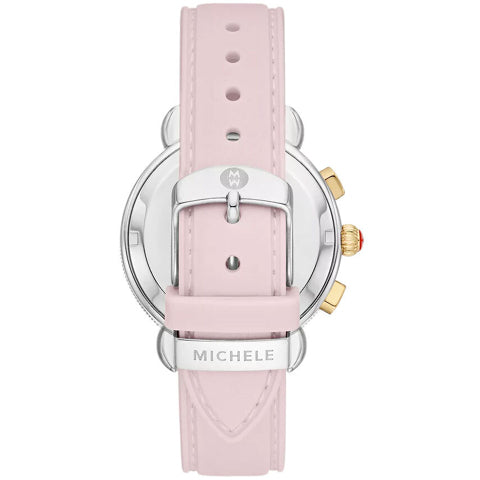 Michele Sporty Sport Sail Two-Tone Peony Silicone Watch MWW01P000023