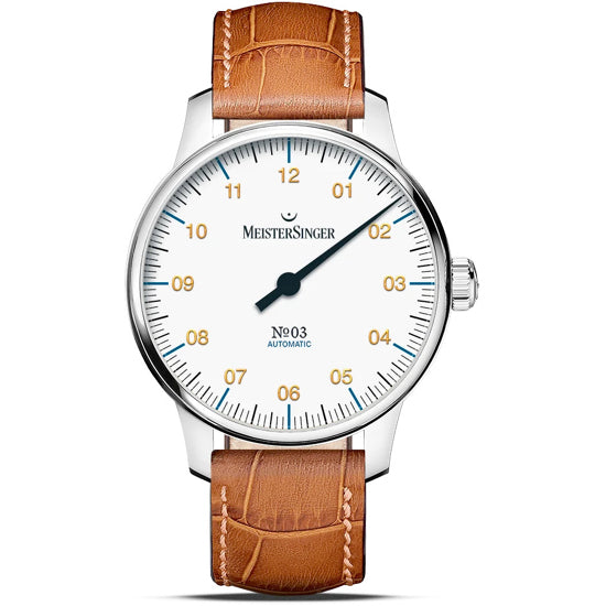 MeisterSinger BM9901G №03 38mm - White