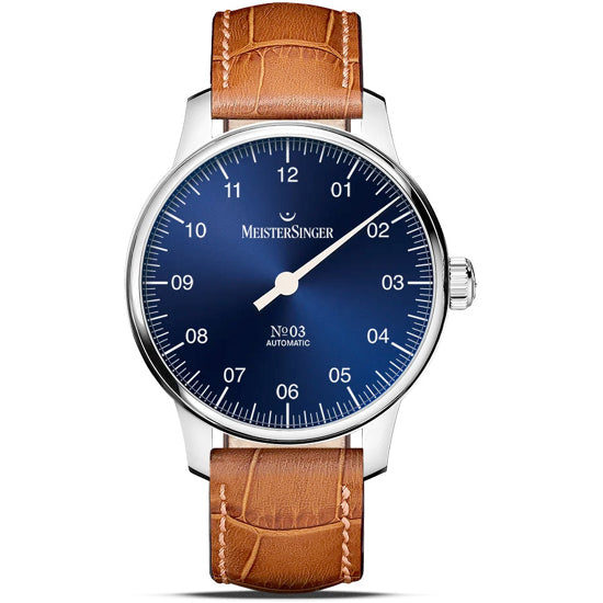 MeisterSinger BM9908 №03 38mm - Sunburst Blue