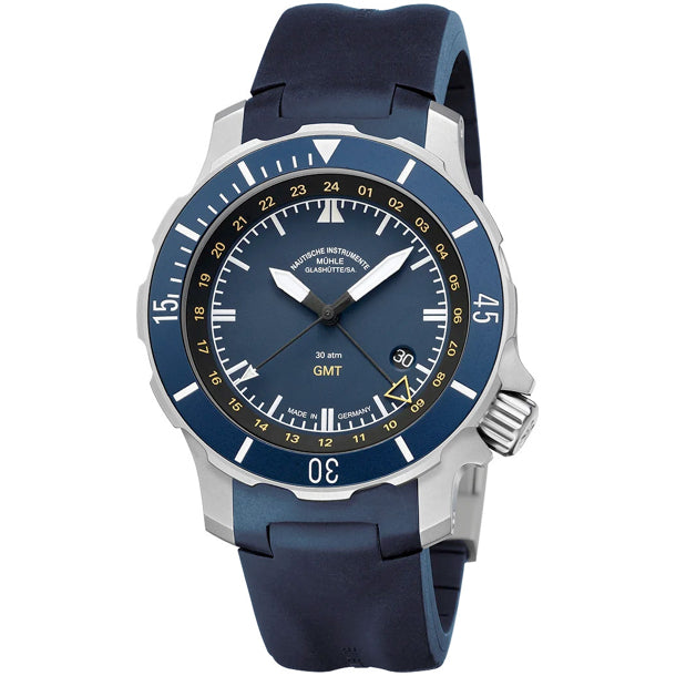 Mühle Glashütte Seebataillon GMT Blue Strap M1-28-62-KB-II