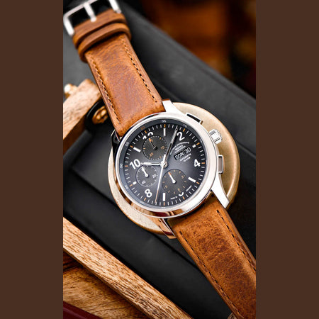Mühle Glashütte Lunova Chronograph M1-43-06-LB-II
